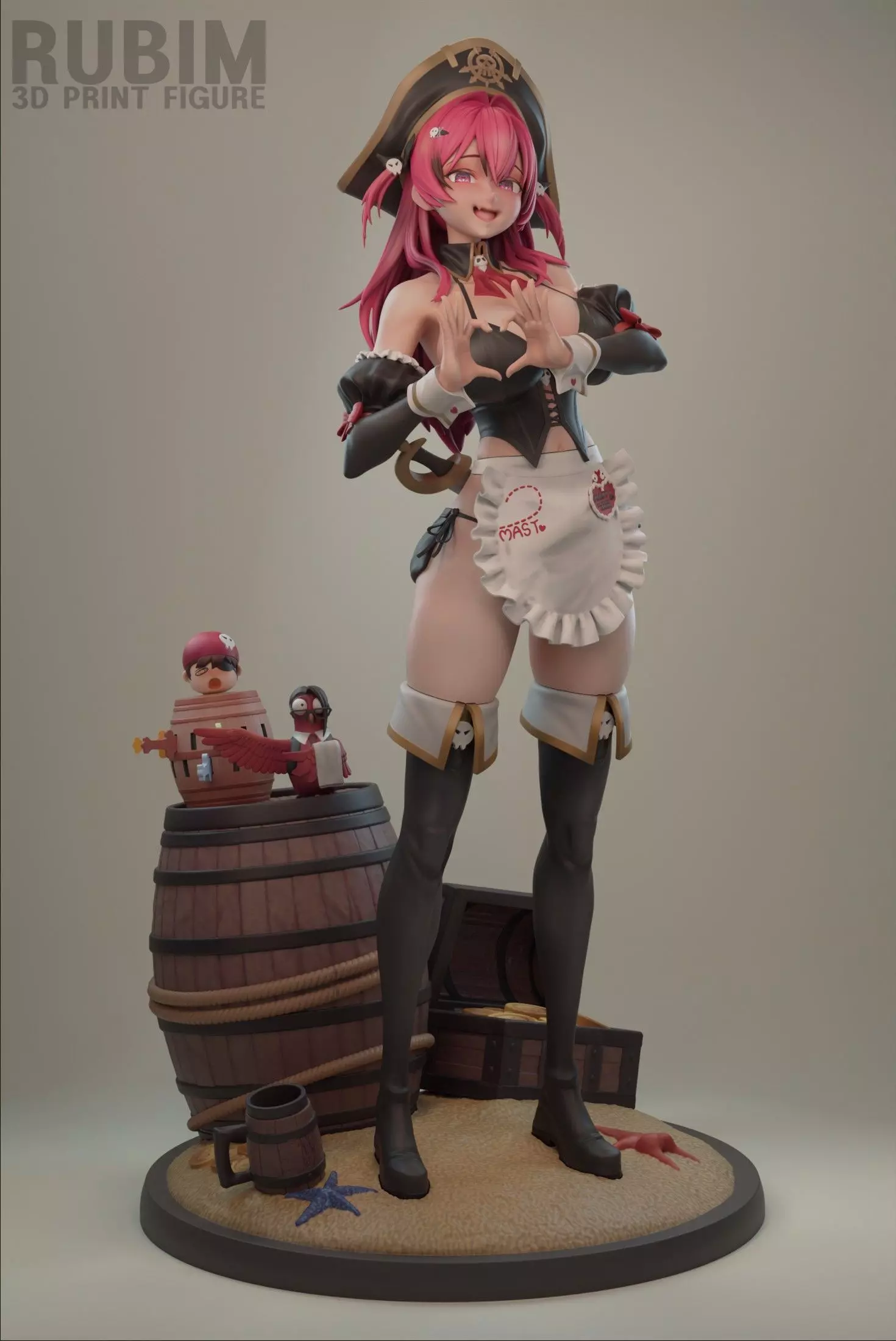NIKKE MAST ROMANTIC MAID 3D print model_0