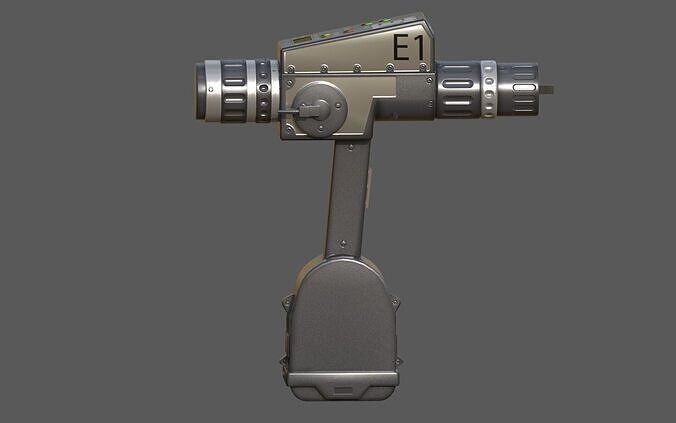 Nasa Pistol Grip Tool low poly Low-poly 3D model