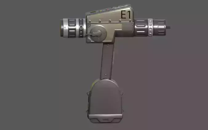 Nasa Pistol Grip Tool low poly