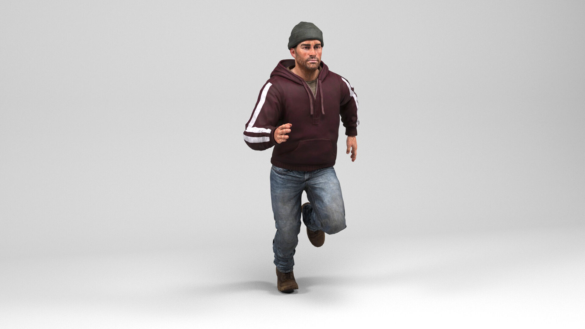 Man 3 Collection Low-poly 3D model_12