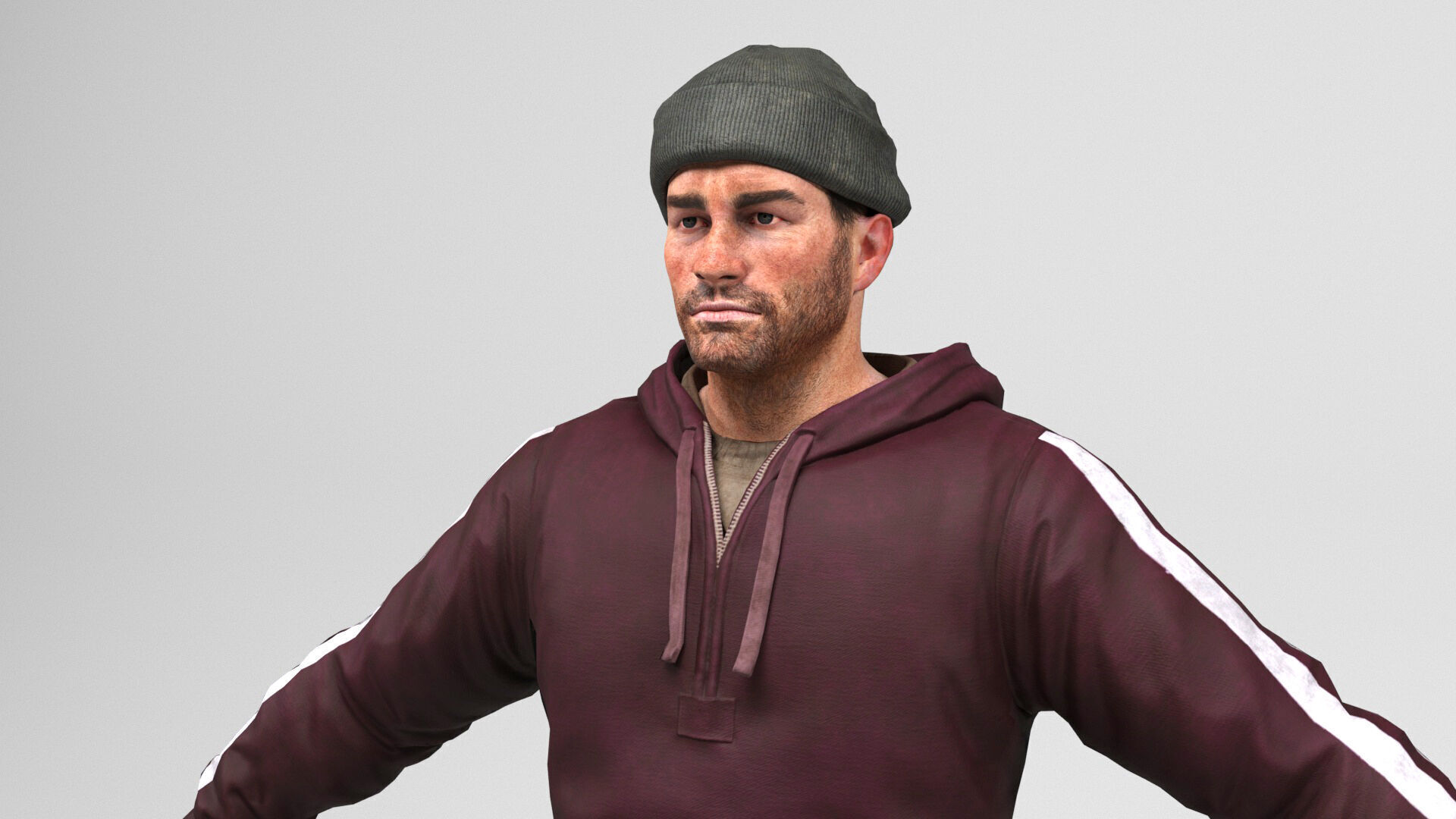 Man 3 Collection Low-poly 3D model_7