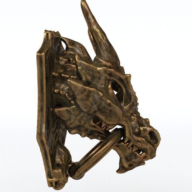 DRAGON DOOR HAND 3D model_1