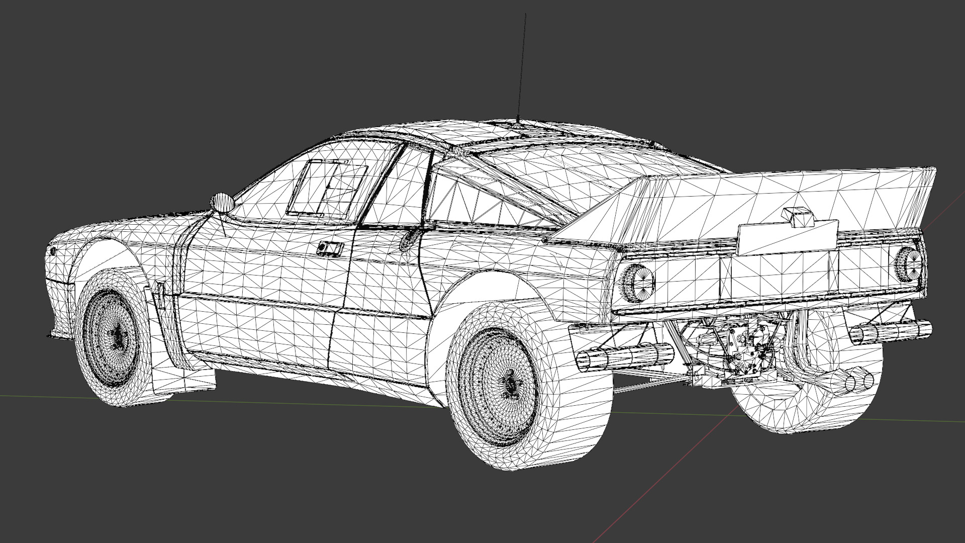 1984 Lancia 037 Rally 3D Model High-Quality Detailed Design Low-poly 3D model_13