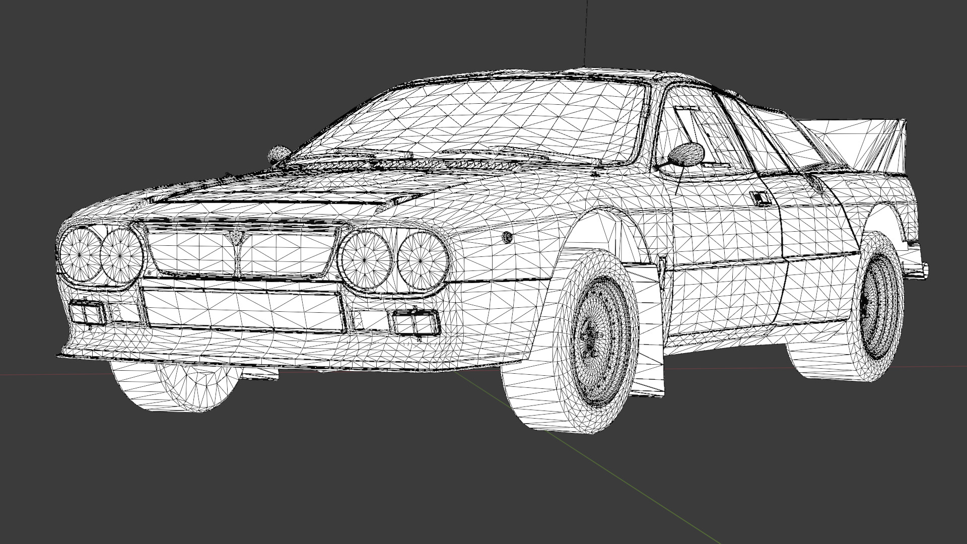 1984 Lancia 037 Rally 3D Model High-Quality Detailed Design Low-poly 3D model_17