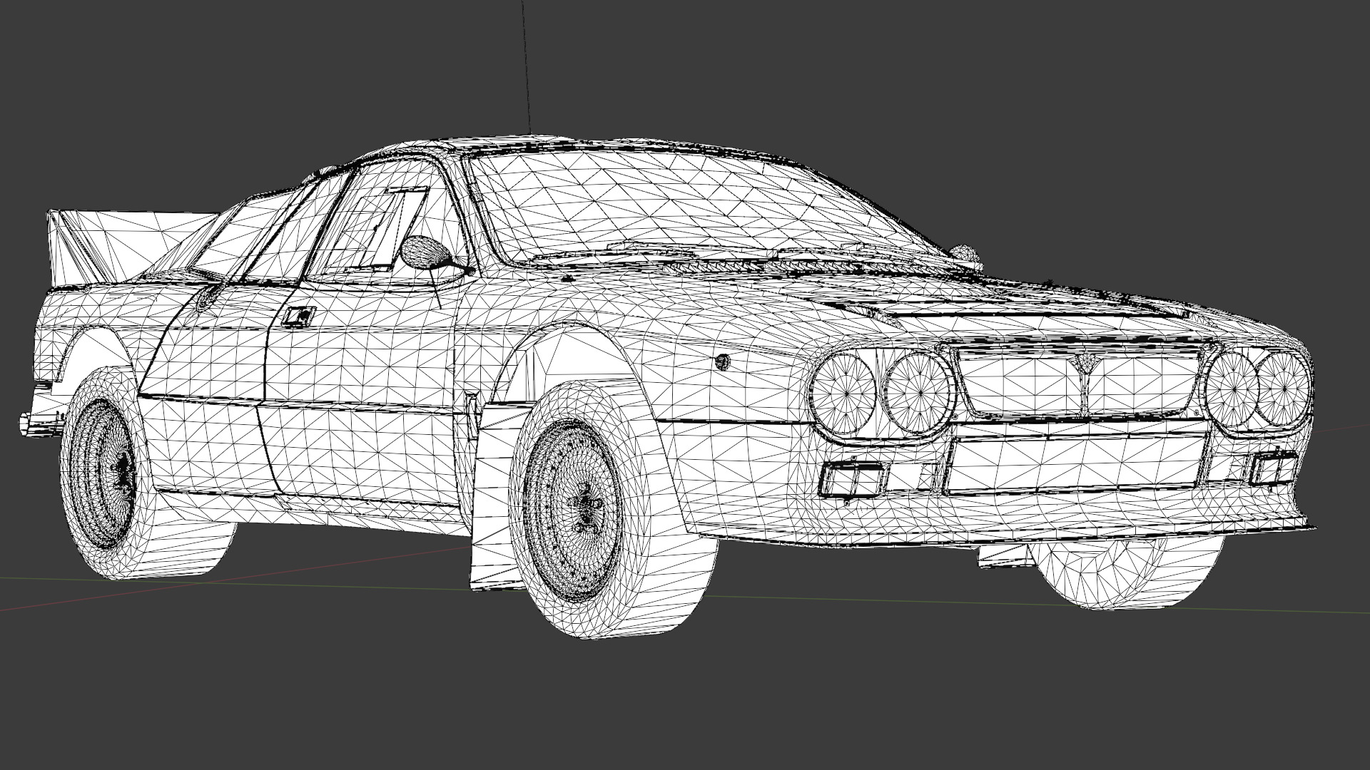 1984 Lancia 037 Rally 3D Model High-Quality Detailed Design Low-poly 3D model_14
