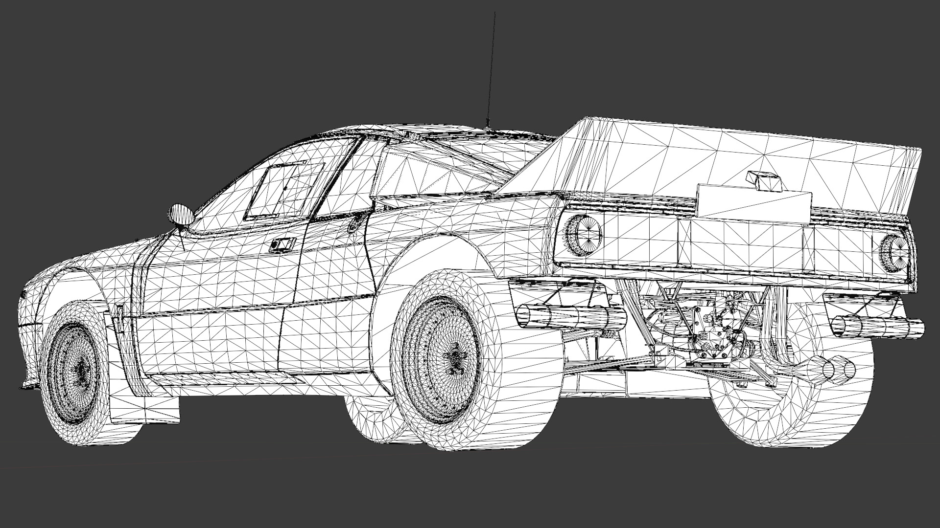 1984 Lancia 037 Rally 3D Model High-Quality Detailed Design Low-poly 3D model_11