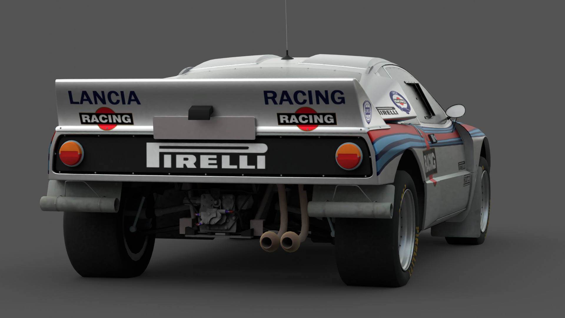 1984 Lancia 037 Rally 3D Model High-Quality Detailed Design Low-poly 3D model_9