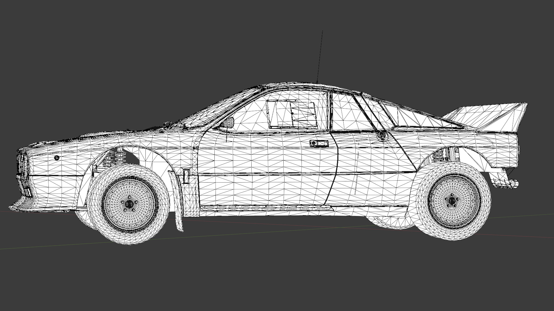 1984 Lancia 037 Rally 3D Model High-Quality Detailed Design Low-poly 3D model_10