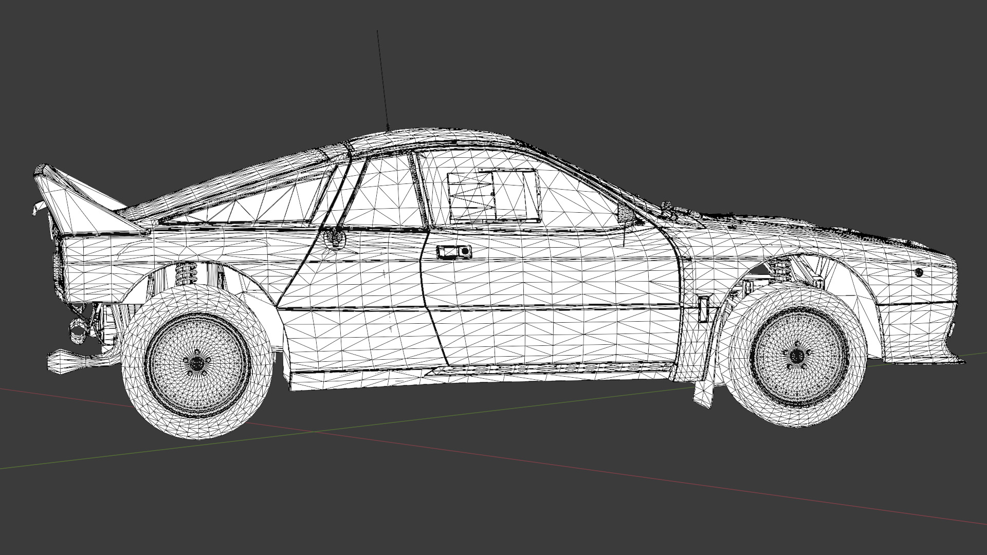 1984 Lancia 037 Rally 3D Model High-Quality Detailed Design Low-poly 3D model_15