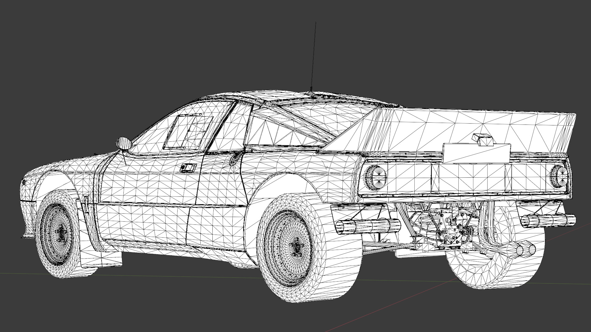 1984 Lancia 037 Rally 3D Model High-Quality Detailed Design Low-poly 3D model_16