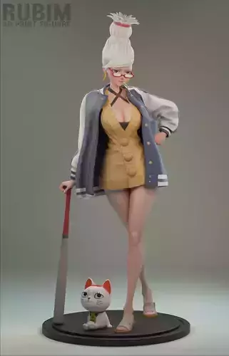 Seiko Ayase Dandadan 3D print model
