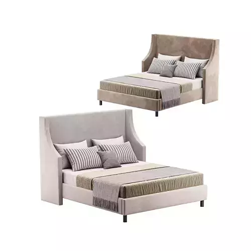 KIDS BED Wingback 3D model