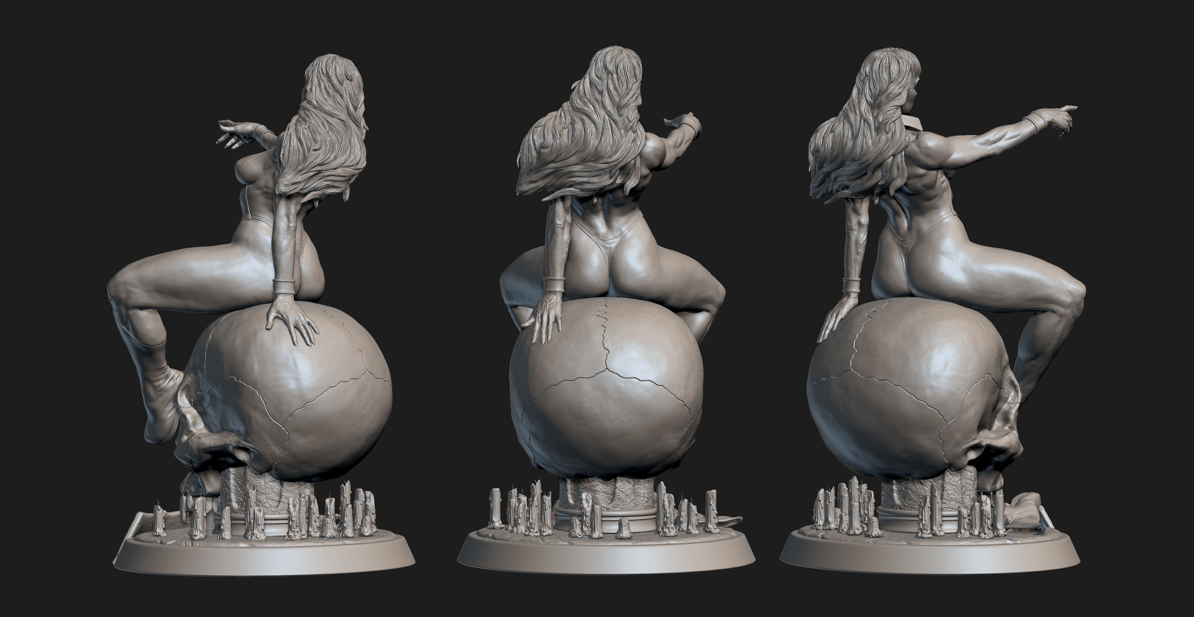 Vampirella 3D print model_9