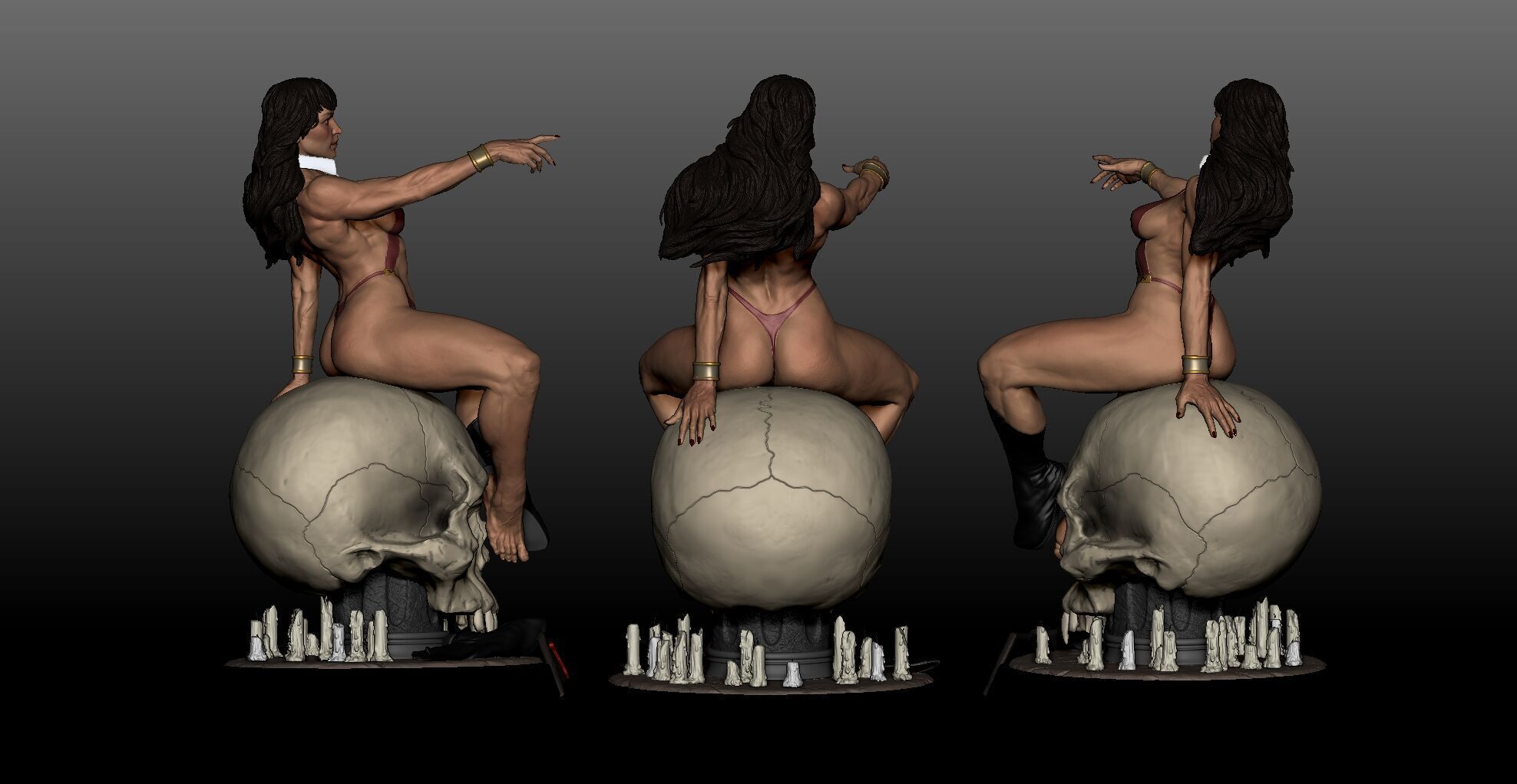 Vampirella 3D print model_7