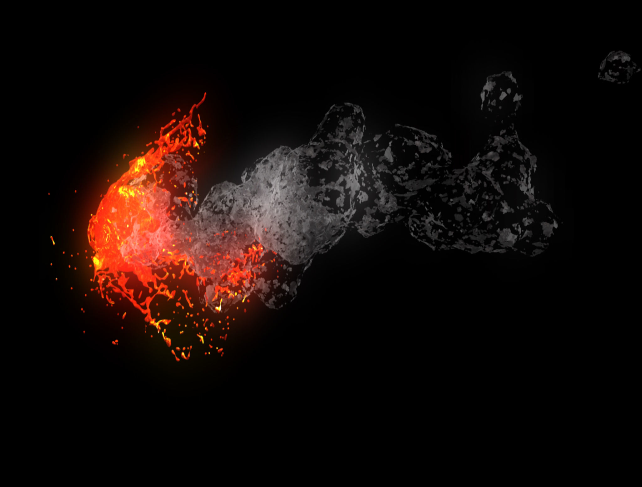 Lava Ball 3D model_2