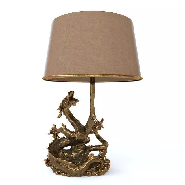 Chine Dragon lamp 3D model_0