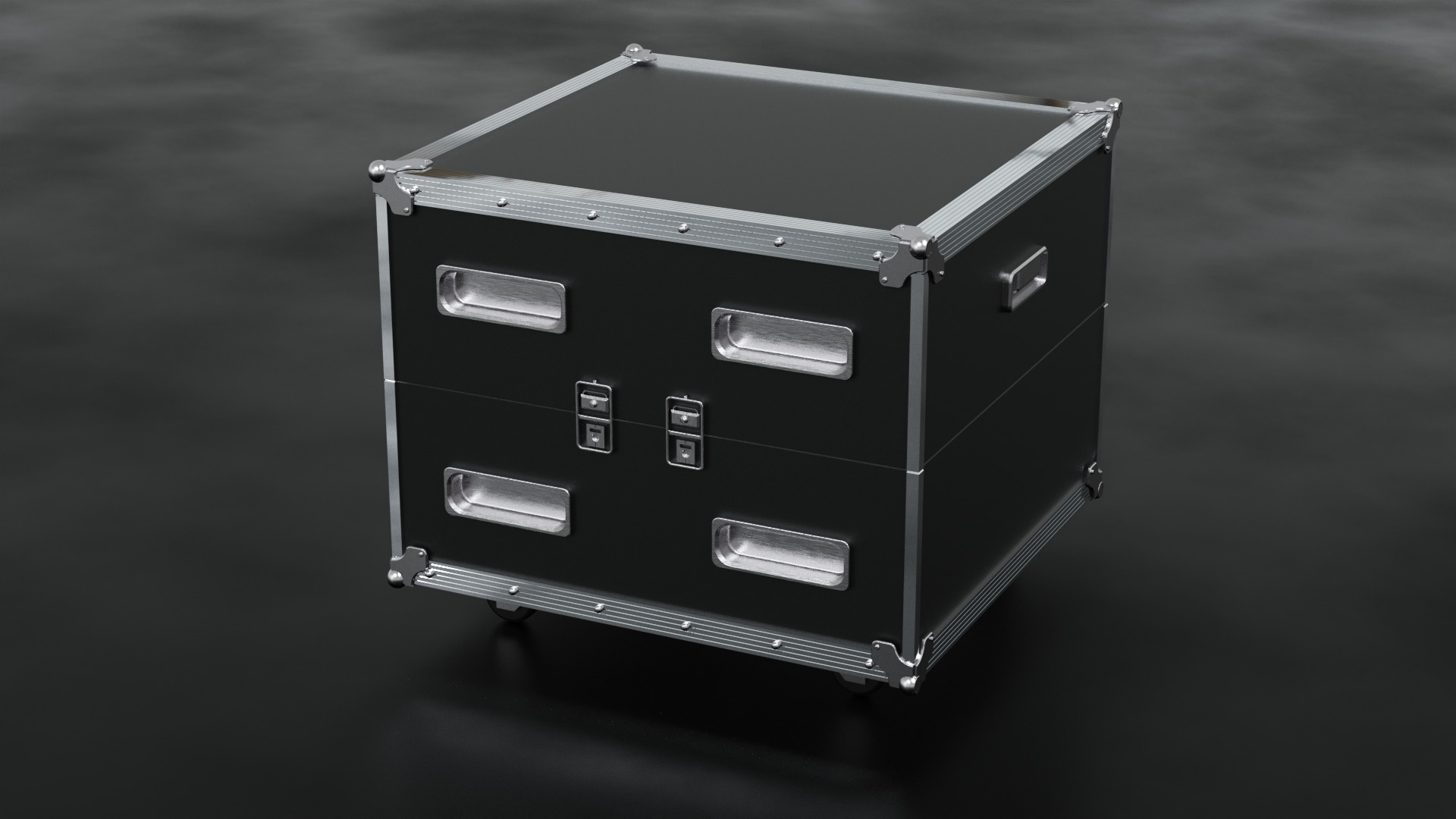 Case slant transport plant box 3D model_10