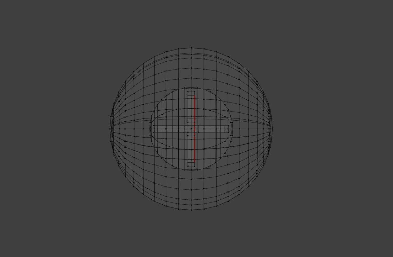 Cicrle table Low-poly 3D model_13