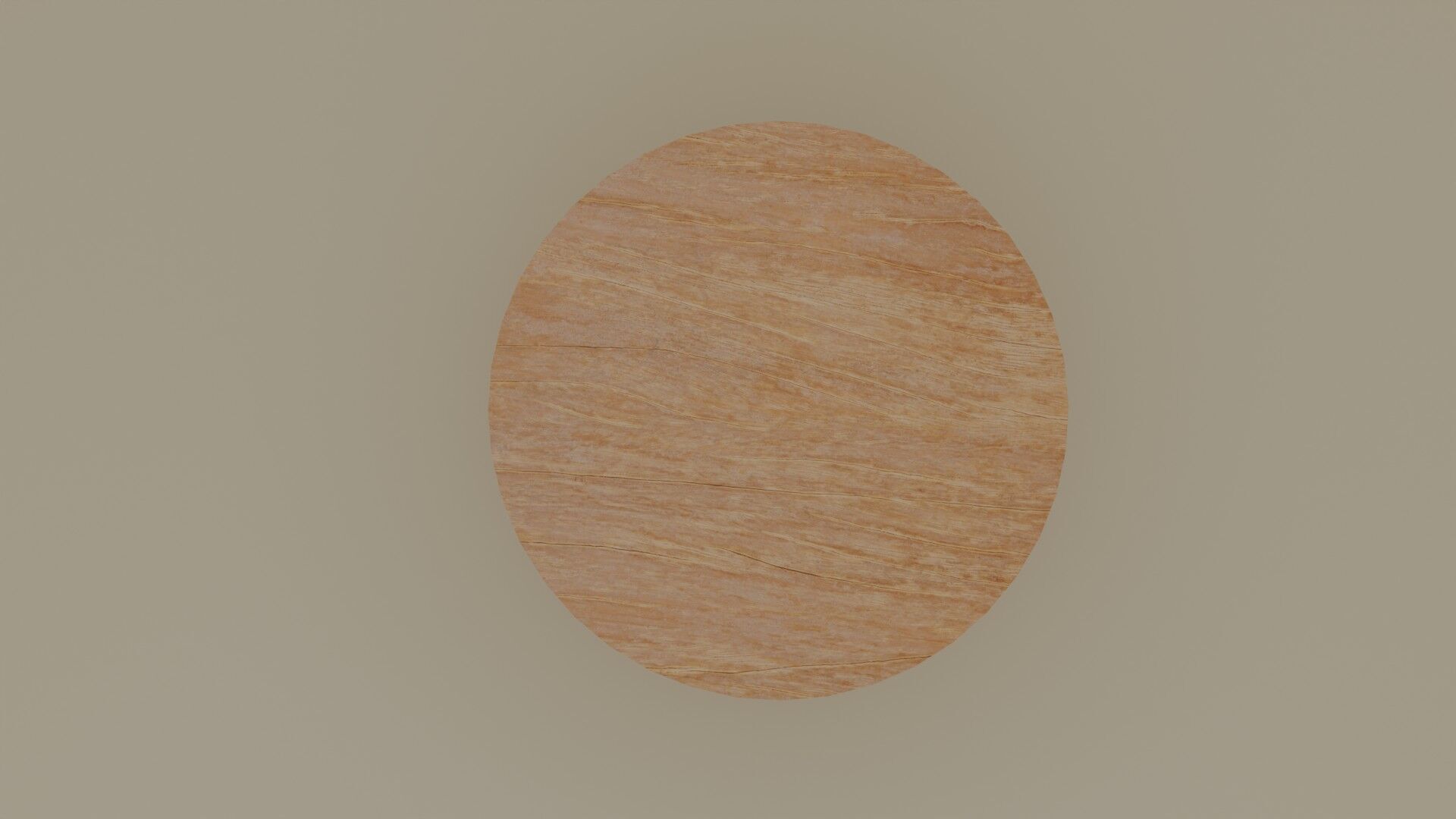 Cicrle table Low-poly 3D model_5