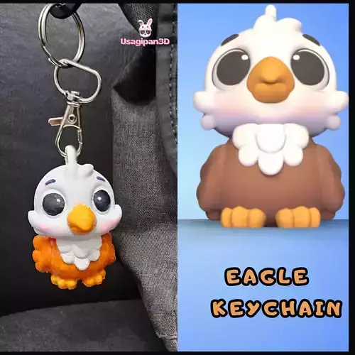 Eagle Keychain