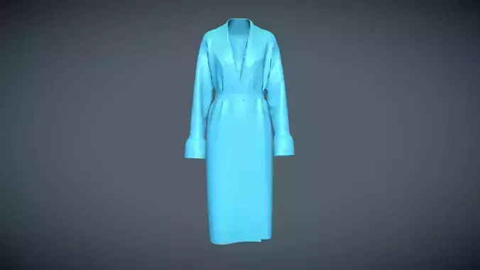 Female Jacket-Metaverse In Low Poly