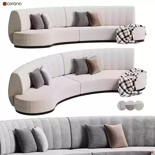 Hampton Sofa 3D model