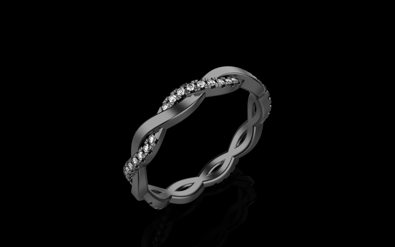 knot ring model 742 3D print model_20
