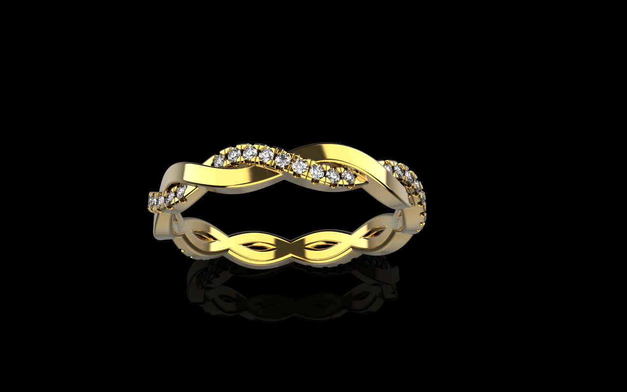 knot ring model 742 3D print model_15