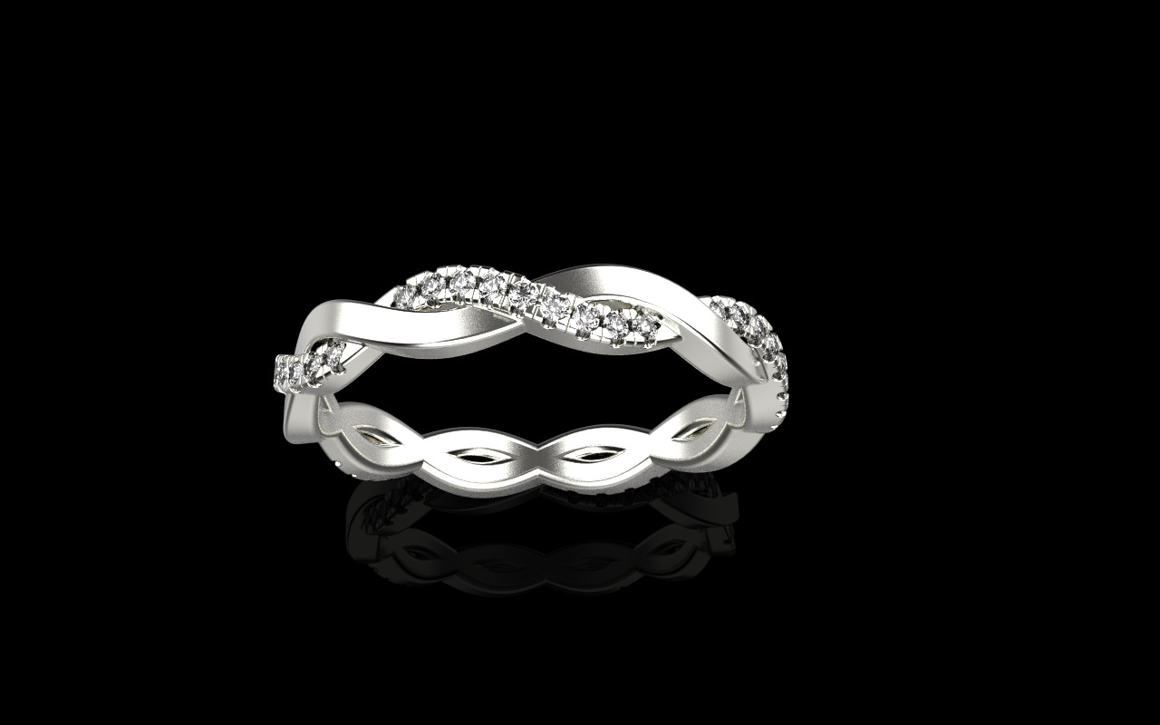 knot ring model 742 3D print model_14