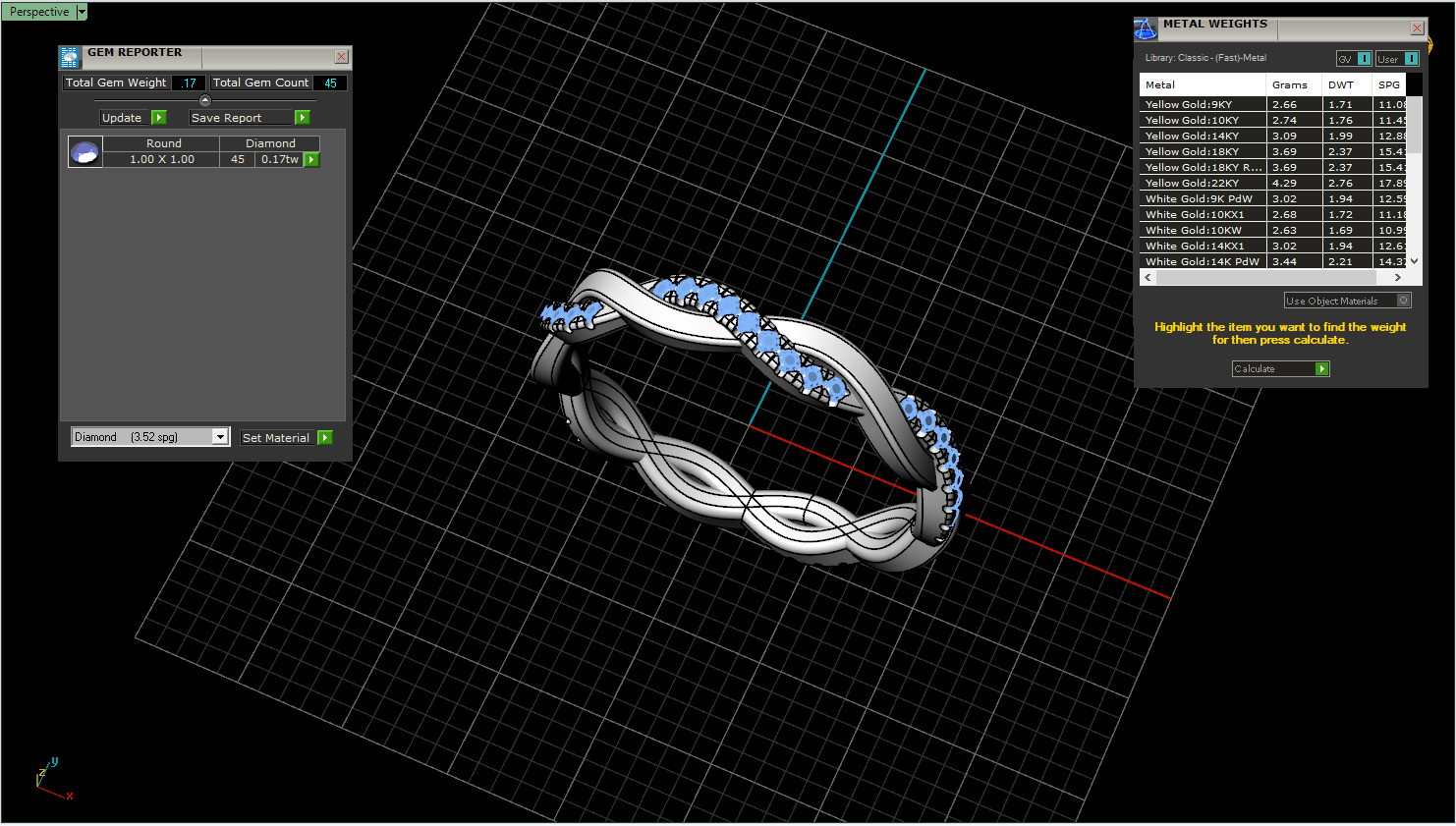 knot ring model 742 3D print model_4
