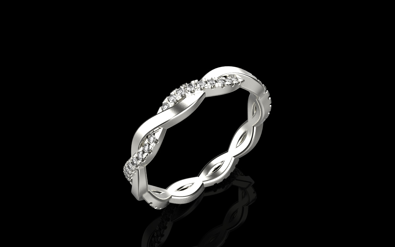 knot ring model 742 3D print model_22