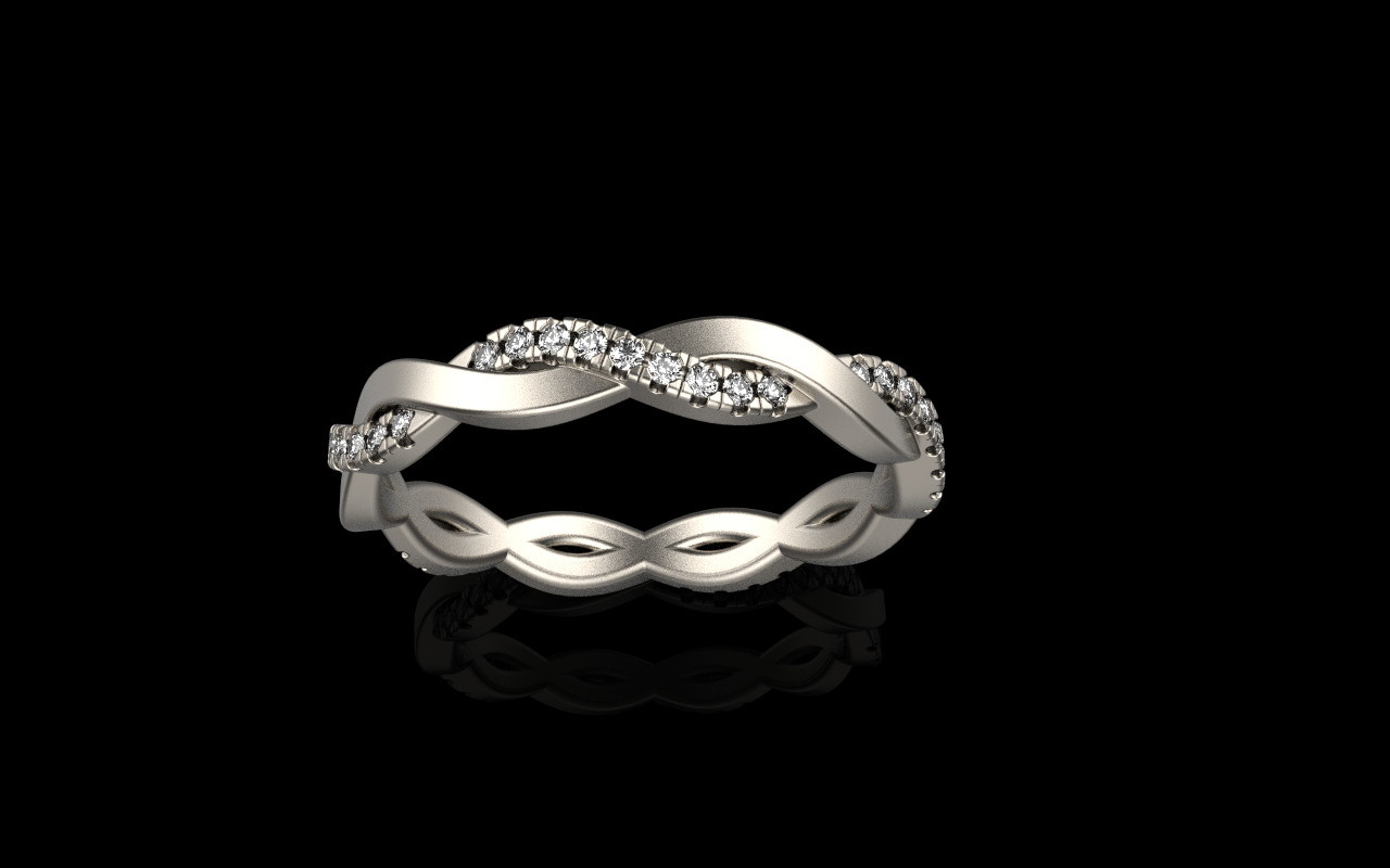 knot ring model 742 3D print model_11