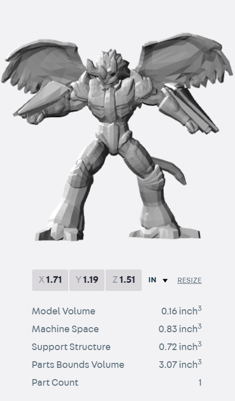 Digimon Frontier Set 59 Toy Replica Model  3D print model_8