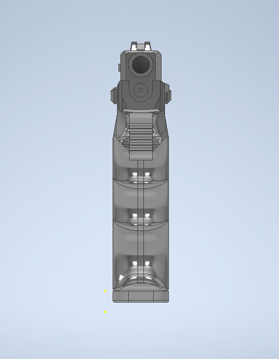 SARSILMAZ SAR 9 Low-poly 3D model_6
