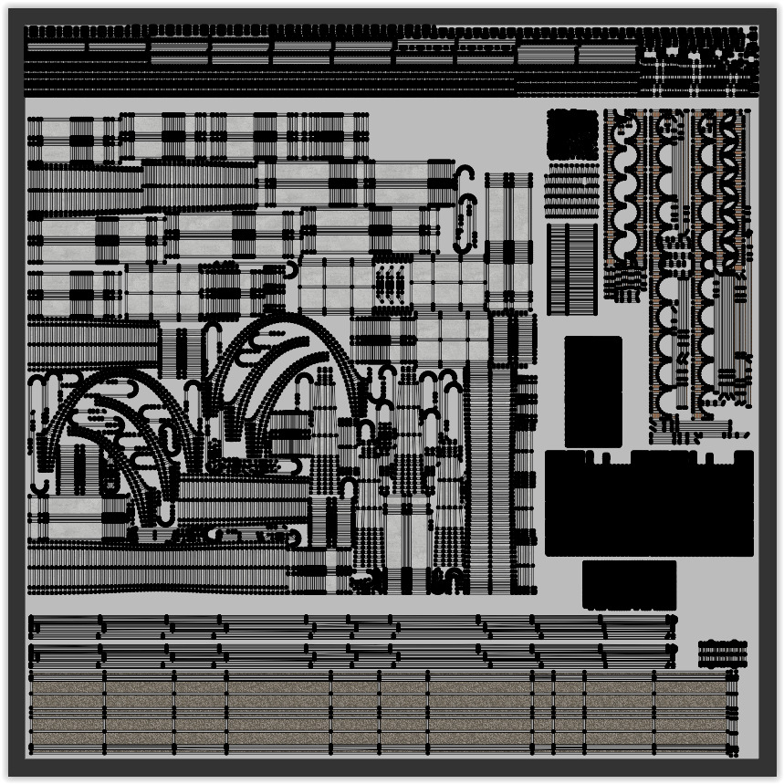Stadler Kiss USA on viaduct II 3D model_10