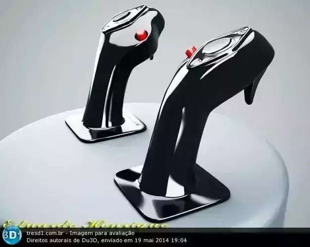 Sidestick Airbus A320 family 3D print model
