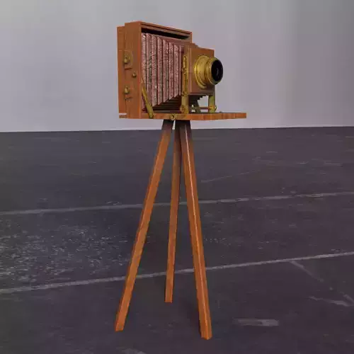 Vintage Camera 3D Model