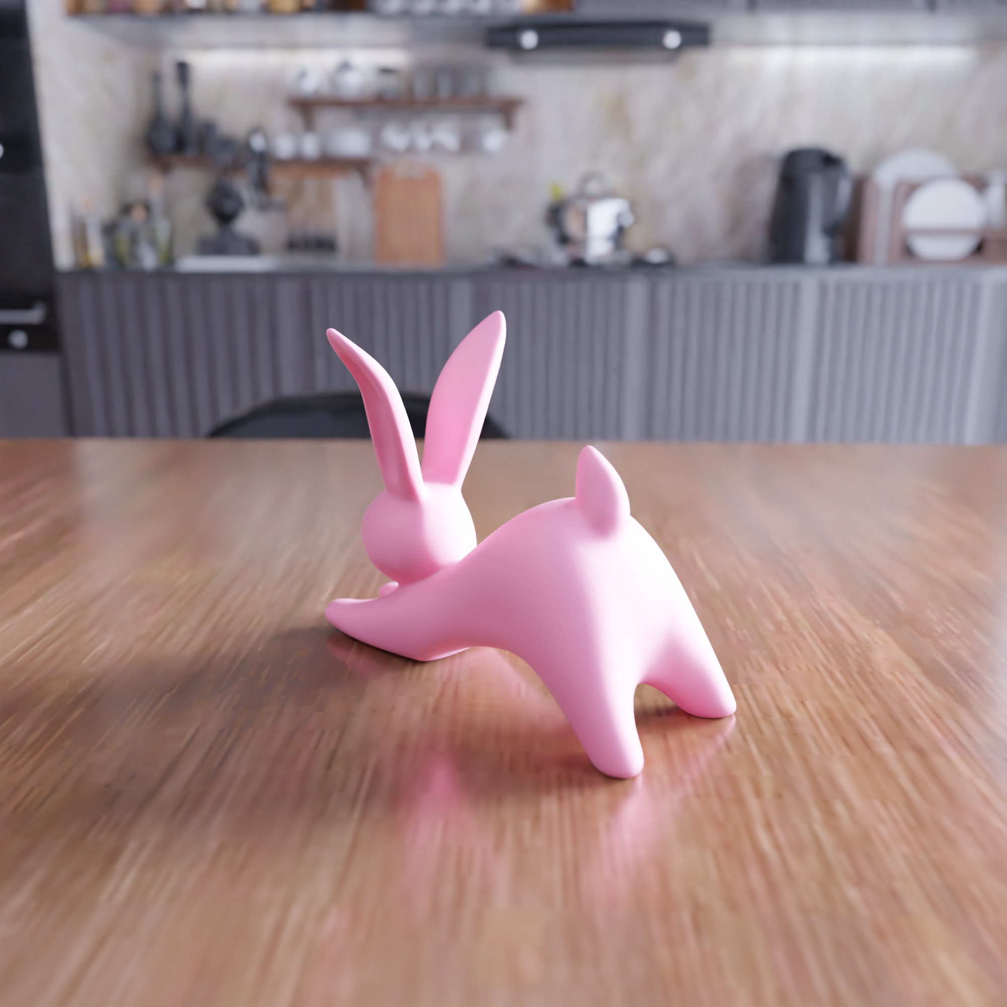 Cute Easter Bunny - 423 3D print model_1