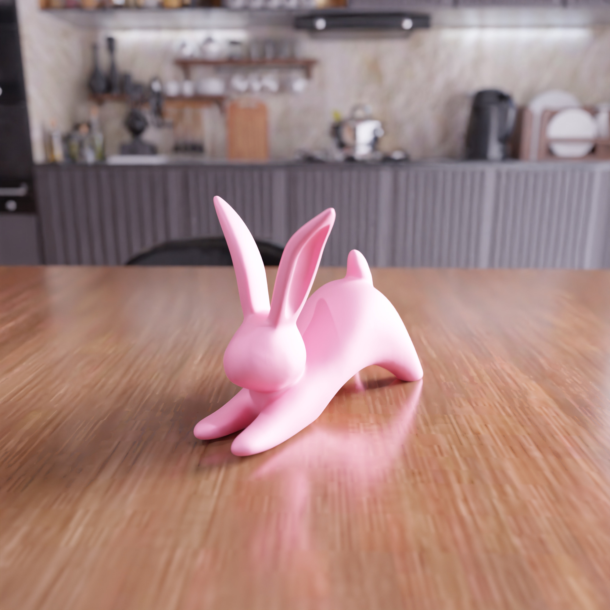Cute Easter Bunny - 423 3D print model_3