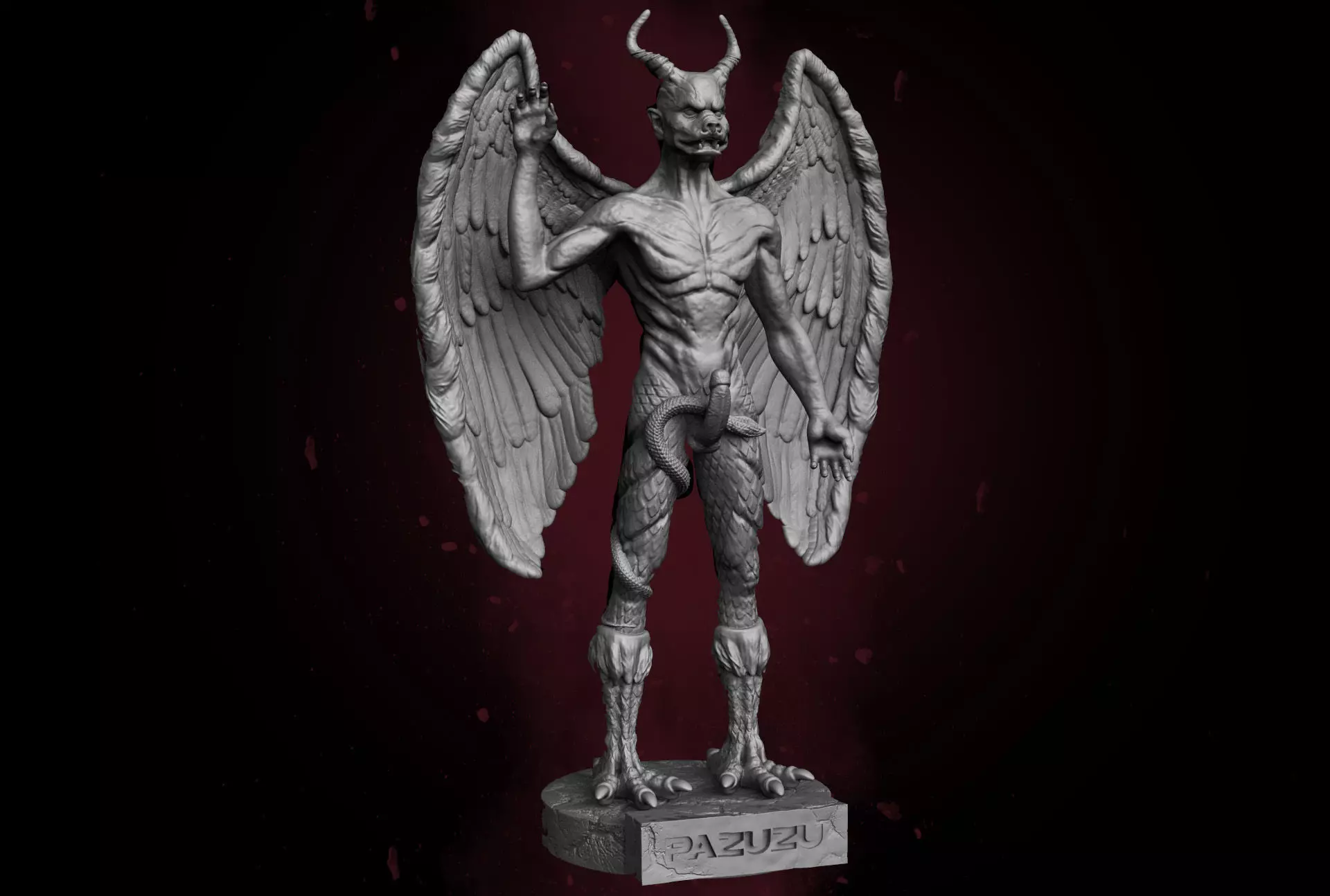 Pazuzu 3D print model