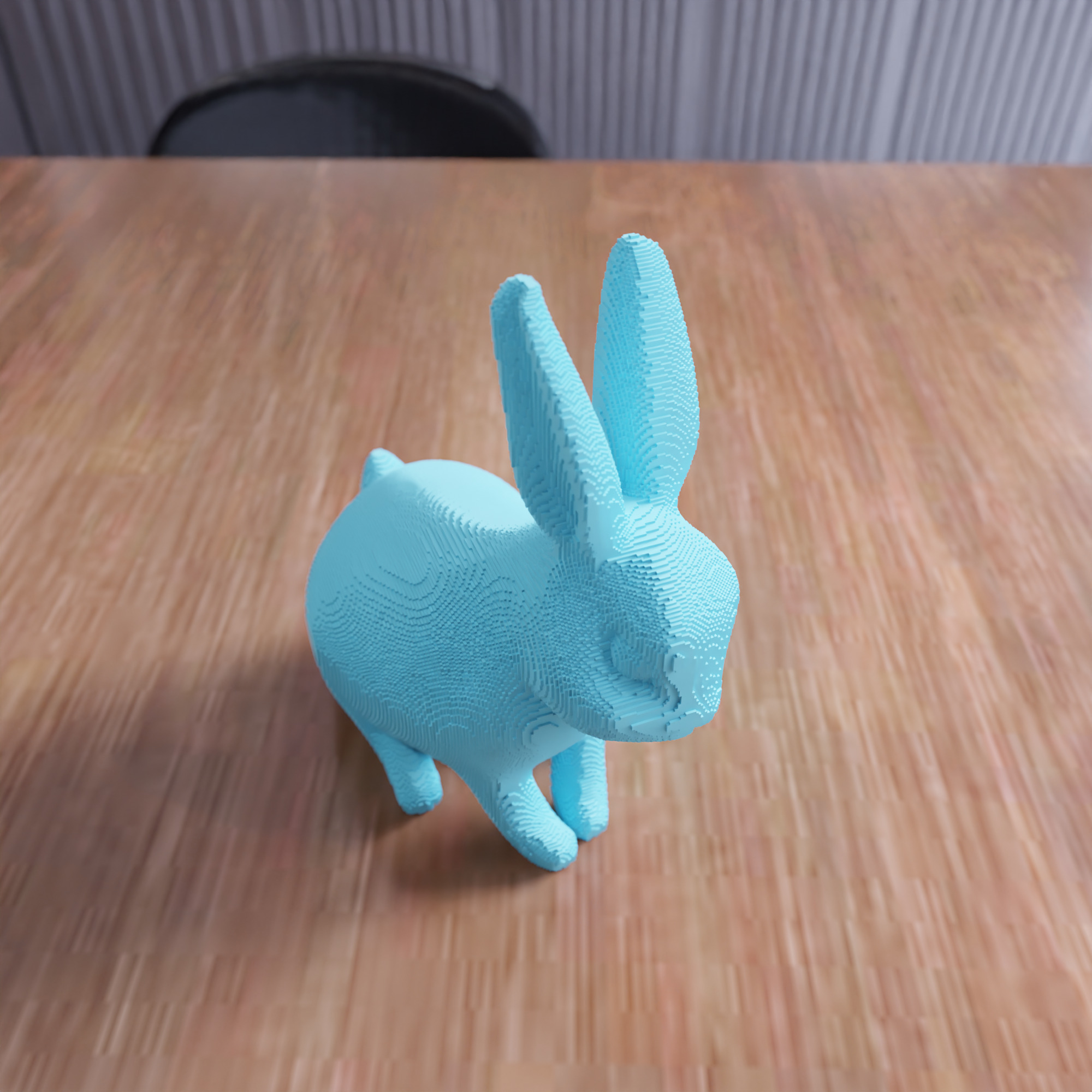 Block Easter Bunny - 424 3D print model_5