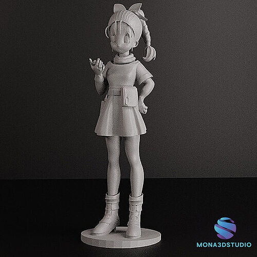 YOUNG BULMA FIGURE 3D print model