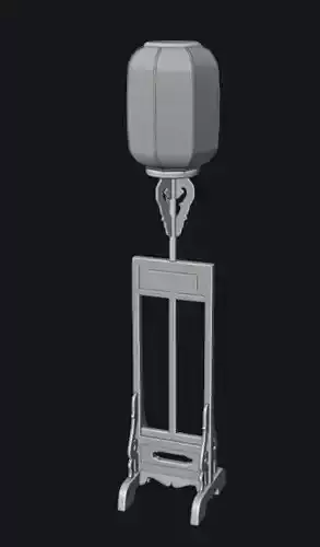Chinese style light stand