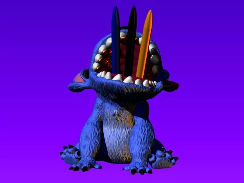PEN HOLDER PORTAPENSAMIENTO STITCH DISNEY LAPICERO movie version 3D print model