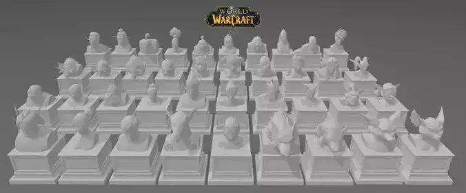 Busts - World of Warcraft - Complete Collection