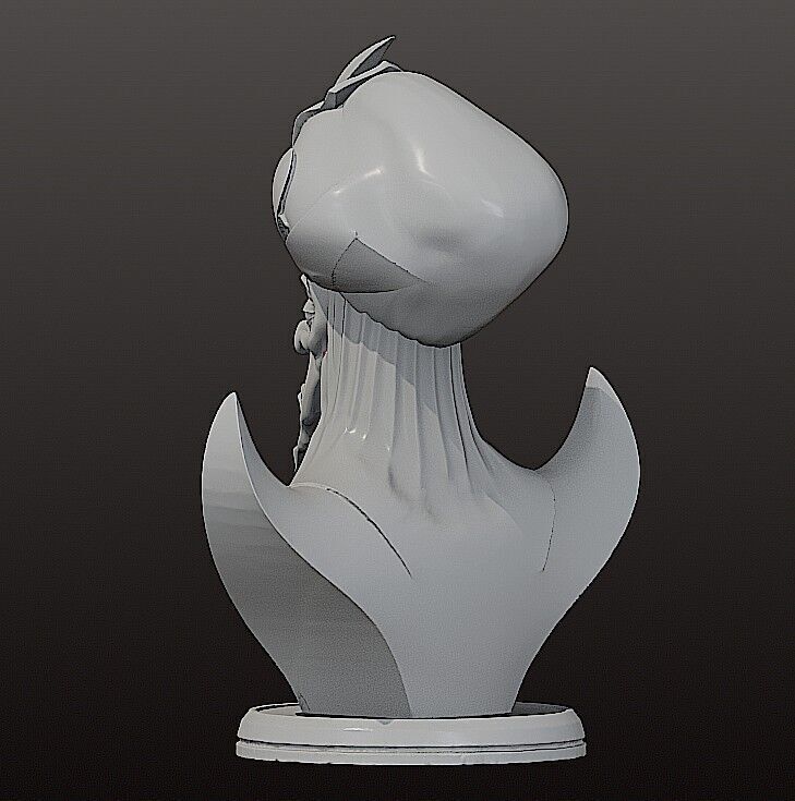 JAFAR BUST FROM ALADDIN MOVIE 3D print model_5