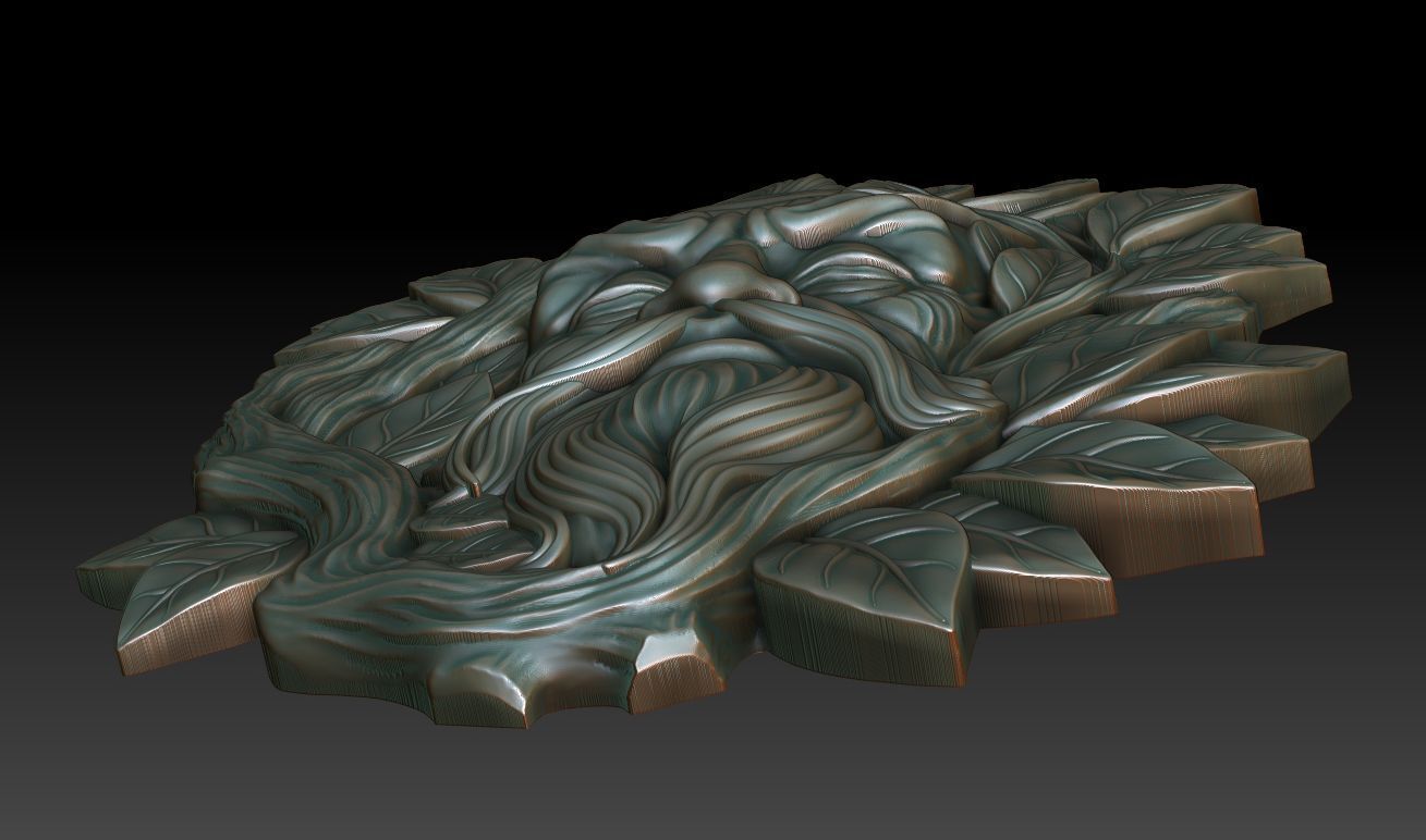 Greenman 15 3D print model_2