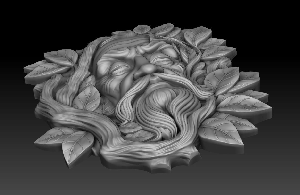 Greenman 15 3D print model_11