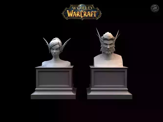 Busts - World of Warcraft - Blood Elf