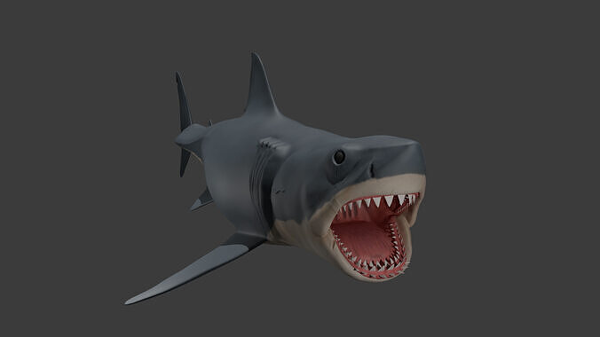 Bruce Shark  1975 3D print model